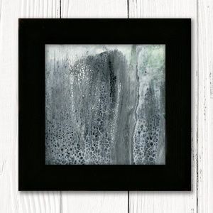 Framed Abstract Painting, by Kathy Morton Stanion - Quietude of Silence 8